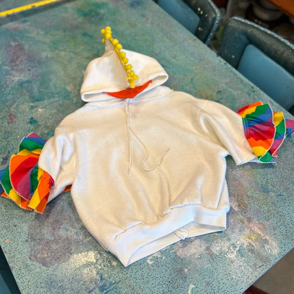 Vintage Funky Chicken Hoodie